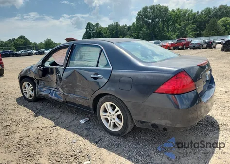 2006 Honda Accord Ex из США, поврежденный, VIN 1HGCM56716A051885